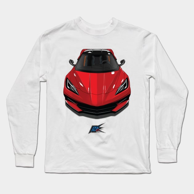 chevy corvette Long Sleeve T-Shirt by naquash